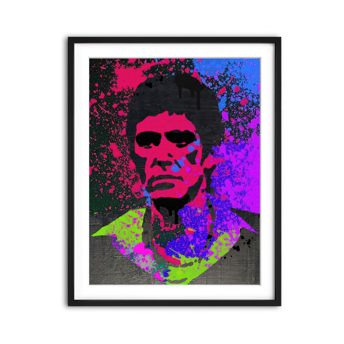 Framed Print 3x4 Black