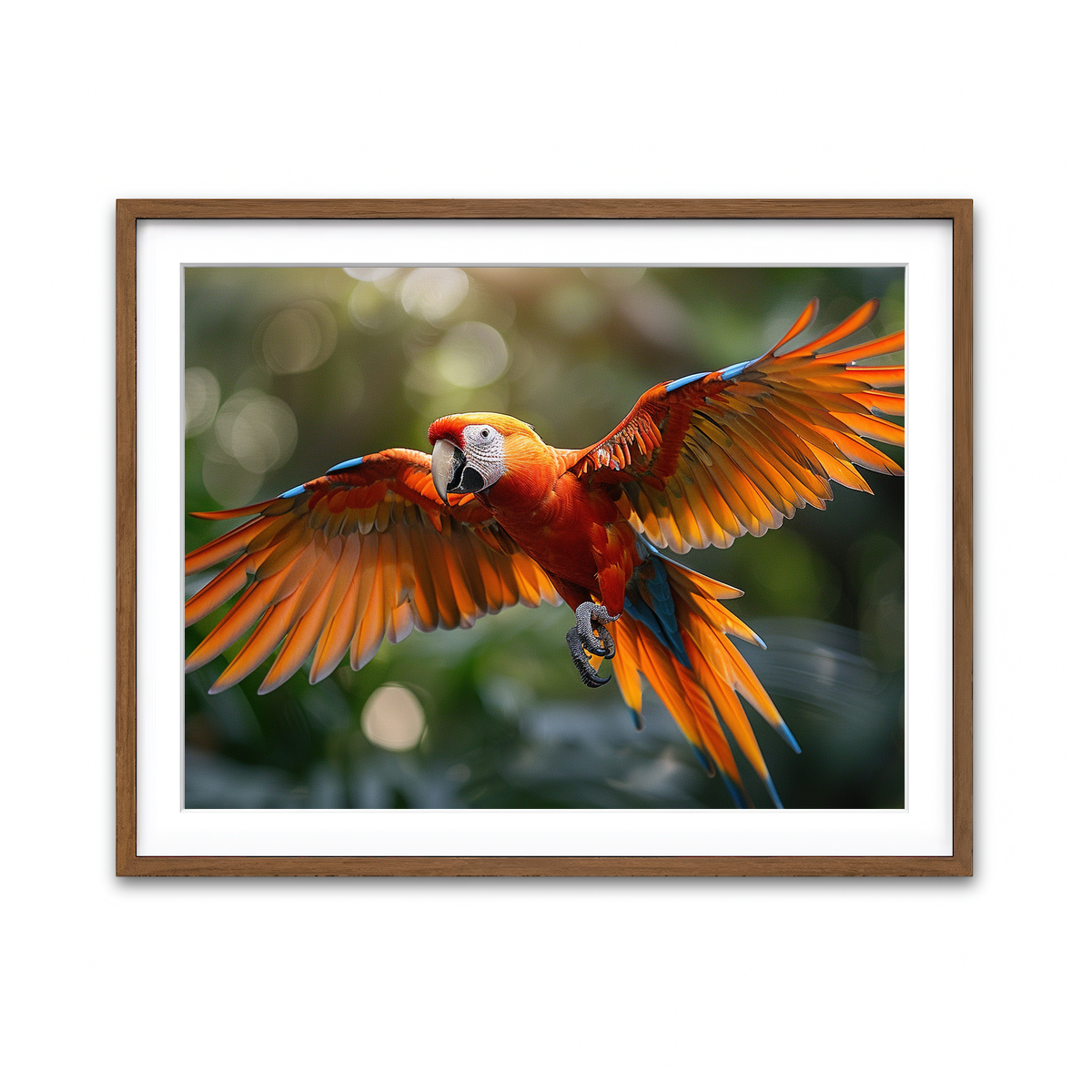 Framed Print 4x3 Walnut