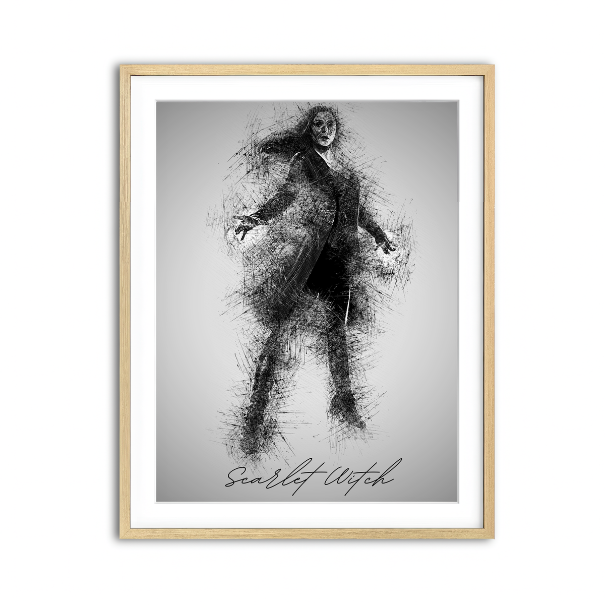 Framed Print 3x4 Natural