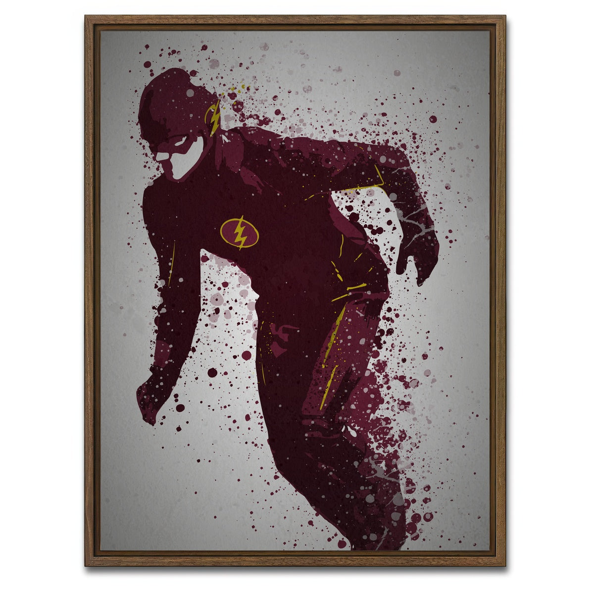 AUTO-MOCKUP WHITE | Scarlett Speedster | 1 Piece | Walnut Framed Canvas | group=3x4