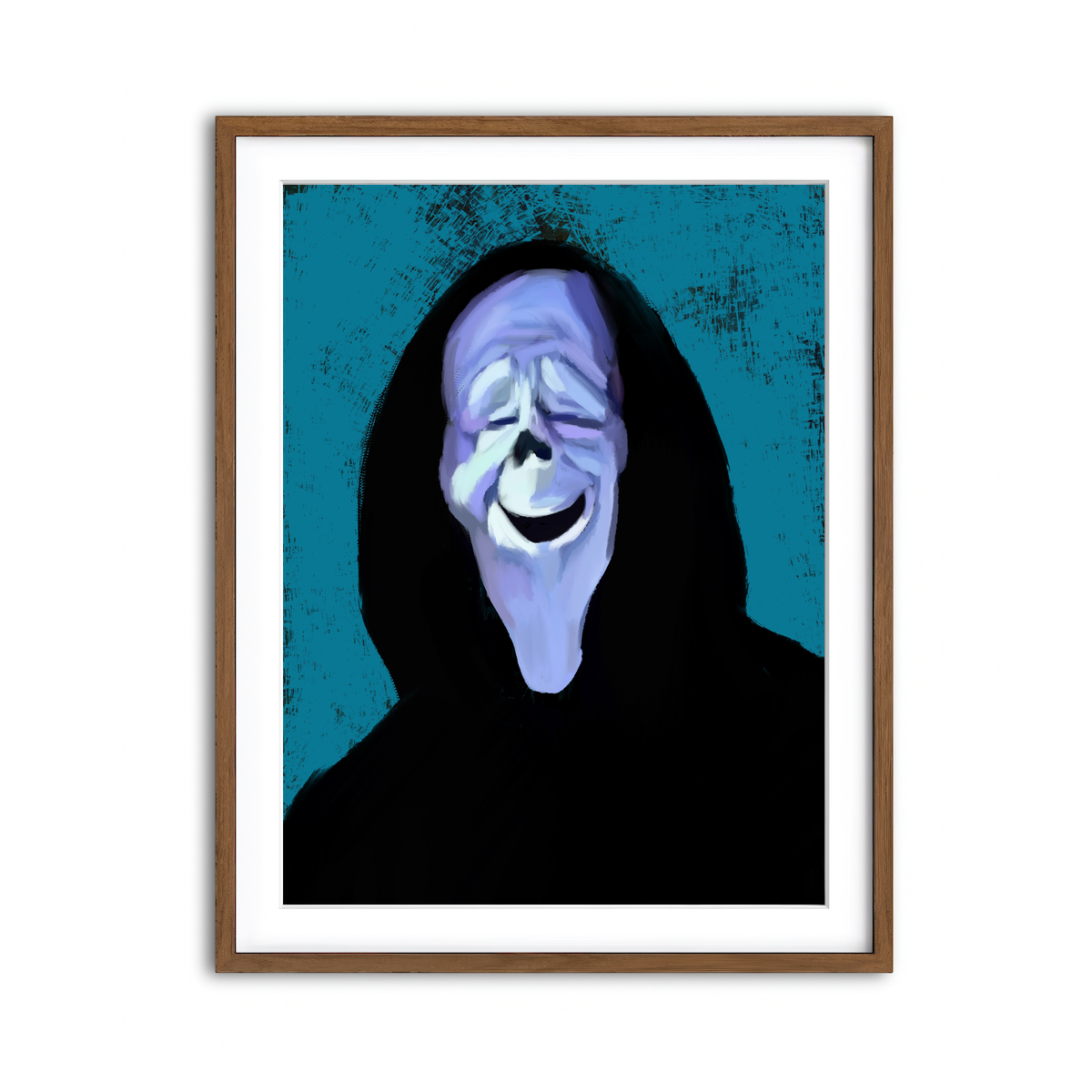 Framed Print 3x4 Walnut