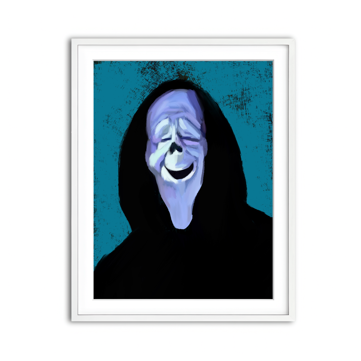 Framed Print 3x4 White