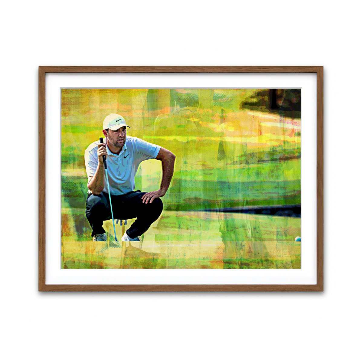 Framed Print 4x3 Walnut