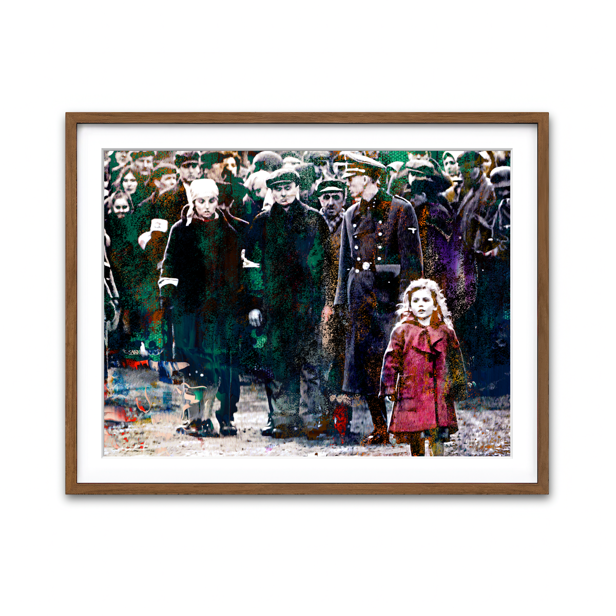 Framed Print 4x3 Walnut