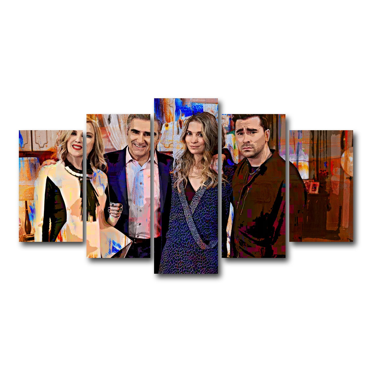 AUTO-MOCKUP WHITE | Schitt's Creek | 5 Piece | Gallery Wrap Canvas | group=5_normal