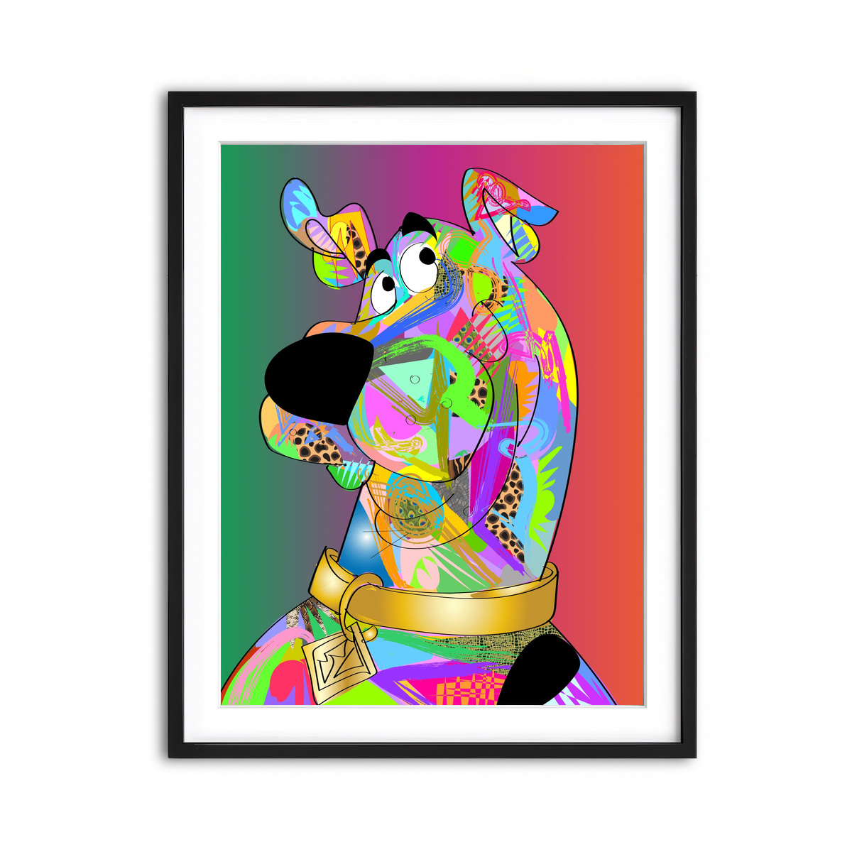 Framed Print 3x4 Black