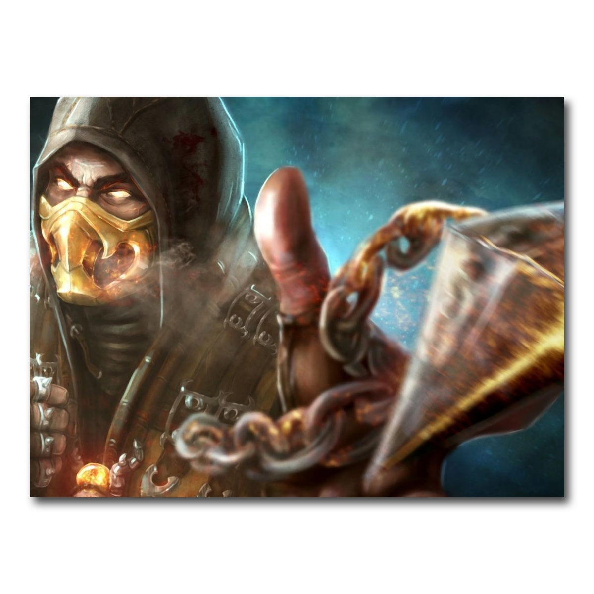 AUTO-MOCKUP WHITE | Scorpion | 1 Piece | Gallery Wrap Canvas | group=4x3