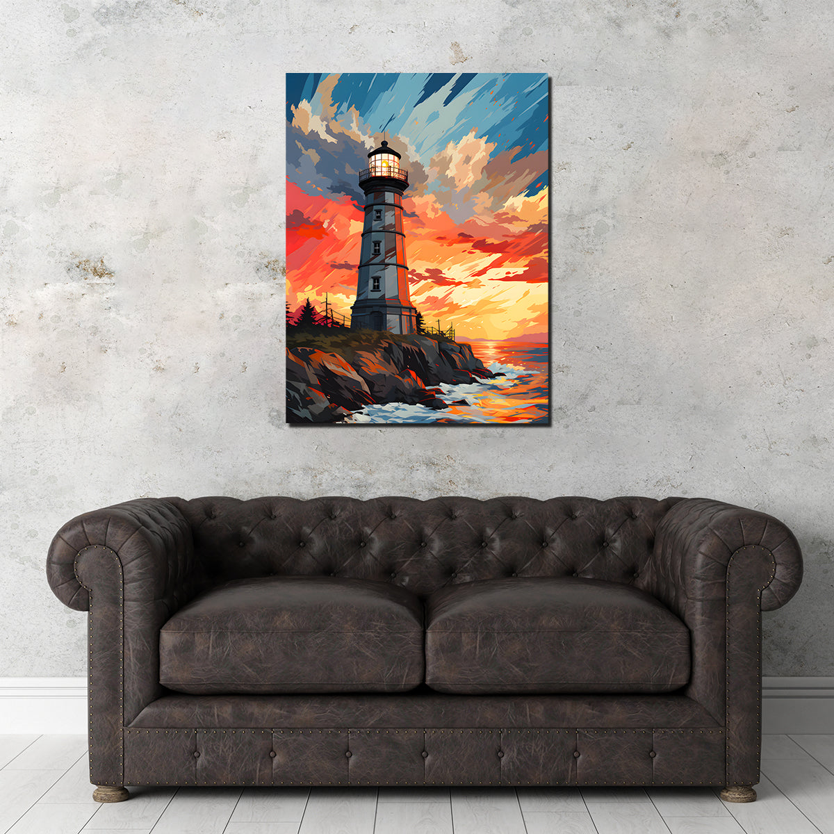 Scotland - Corsewall Lighthouse Wall Art