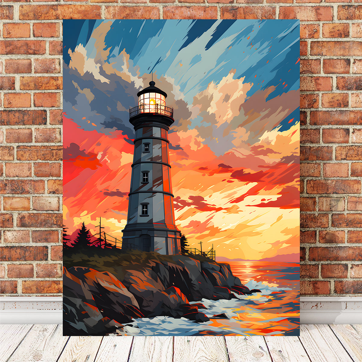 Scotland - Corsewall Lighthouse Wall Art