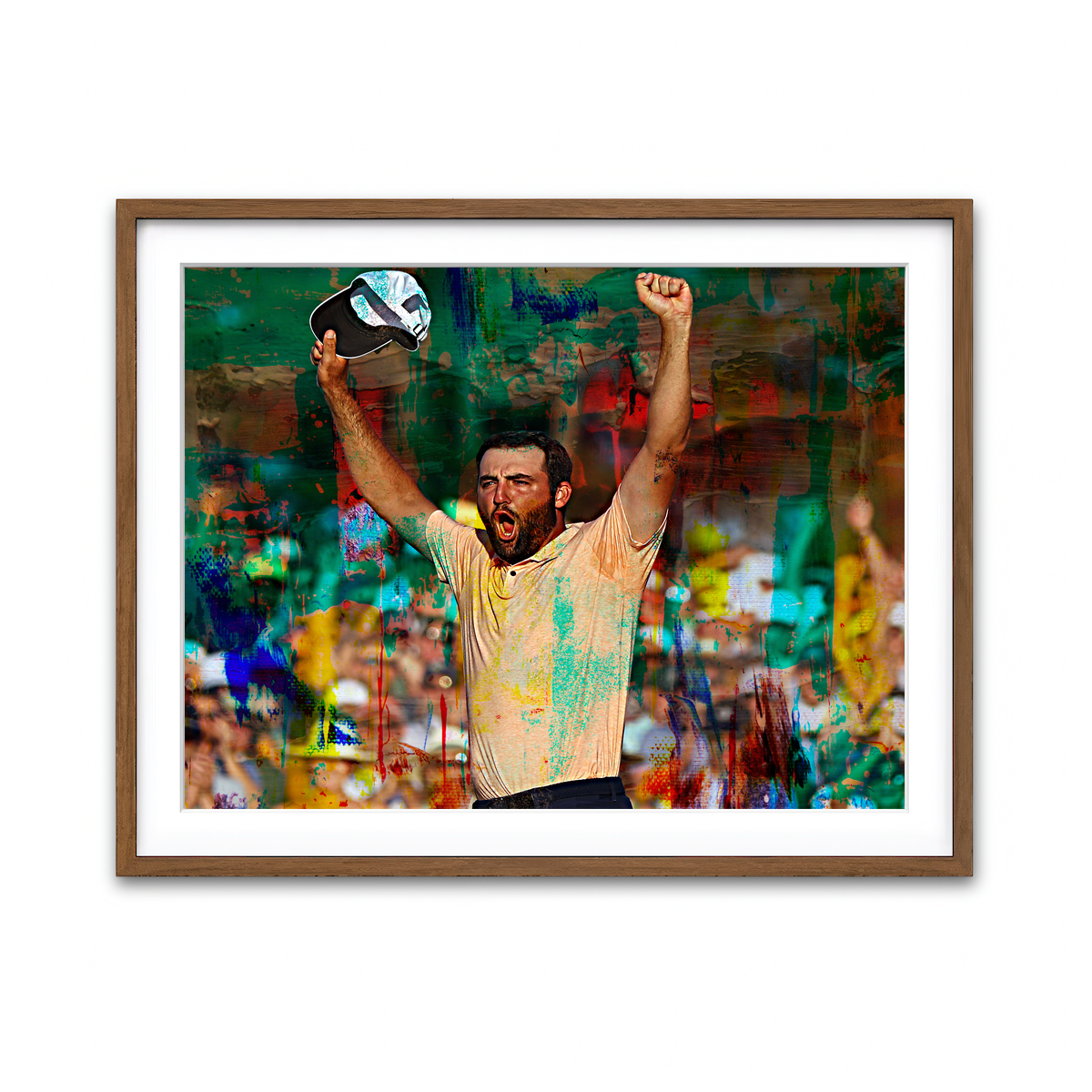 Framed Print 4x3 Walnut