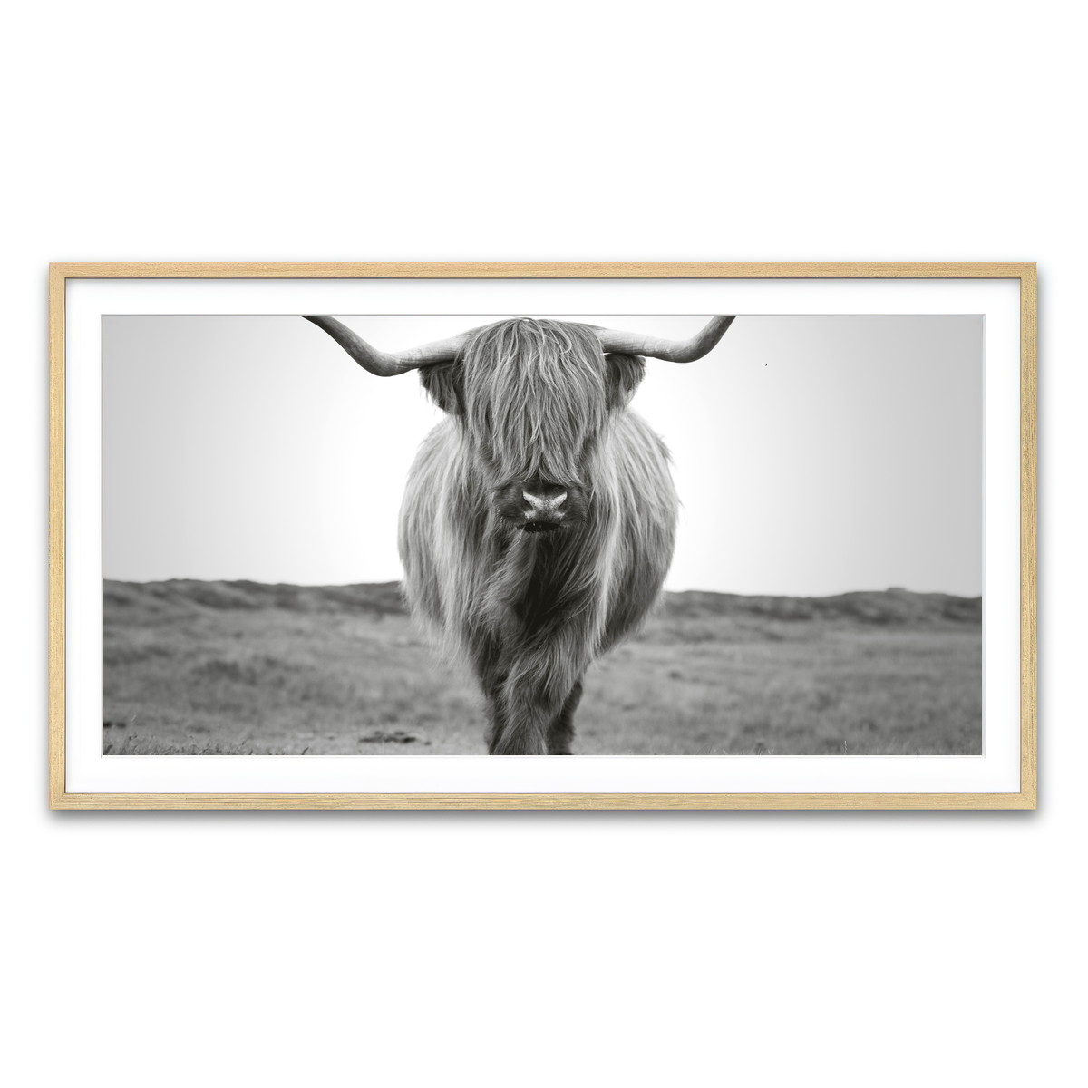 Framed Print 2x1 Natural