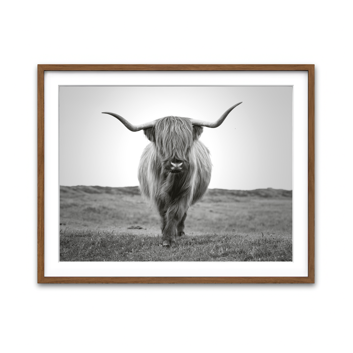 Framed Print 4x3 Walnut