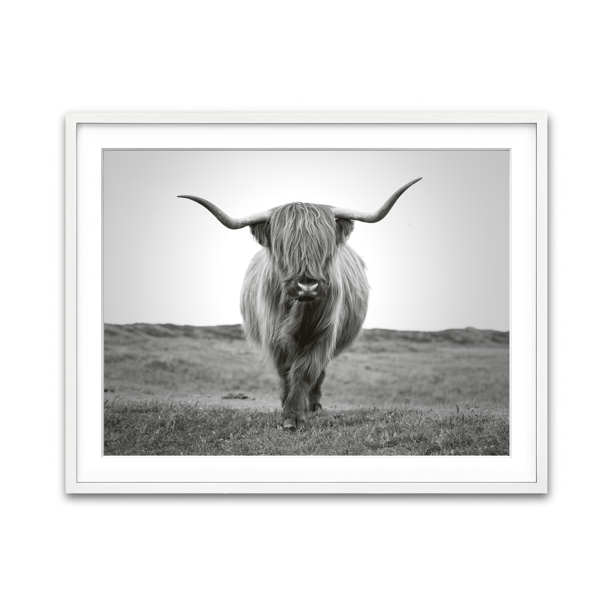 Framed Print 4x3 White