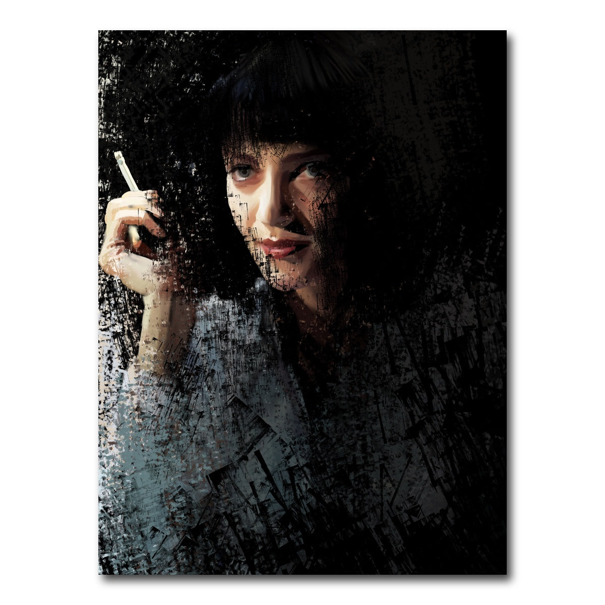 AUTO-MOCKUP WHITE | Scratchy Mia | 1 Piece | Gallery Wrap Canvas | group=3x4