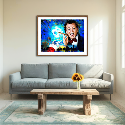 AUTO-MOCKUP ROOM | Scrooged Wall Art