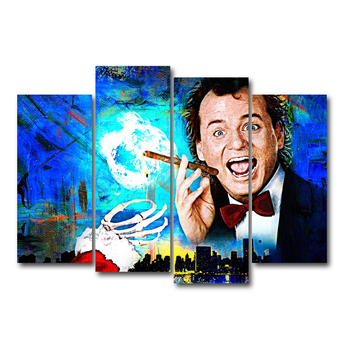 AUTO-MOCKUP WHITE | Scrooged | 4 Piece | Gallery Wrap Canvas | group=4_normal