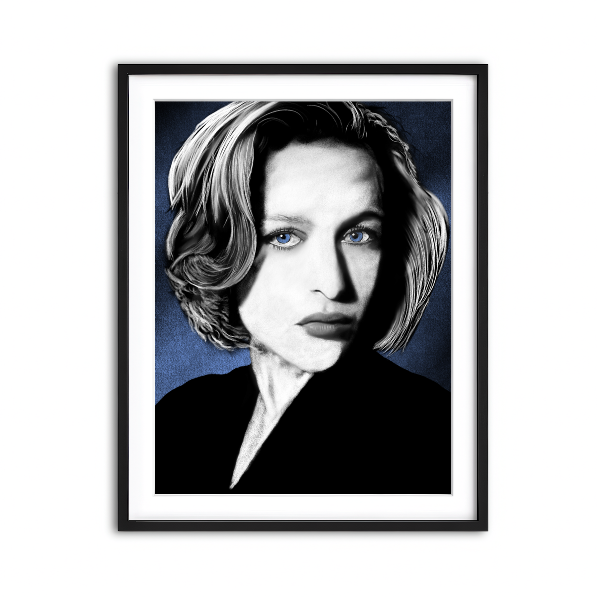 Framed Print 3x4 Black