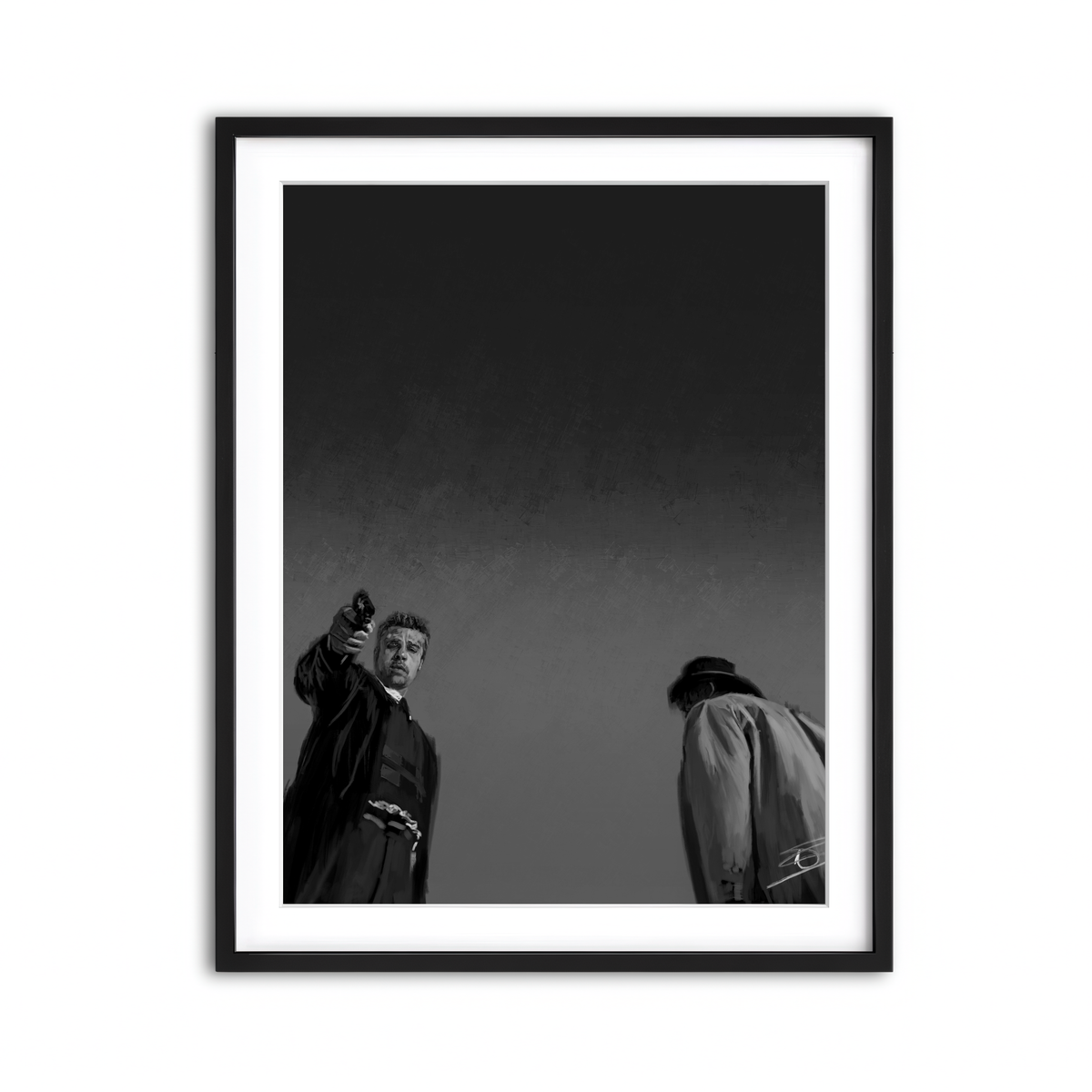 Framed Print 3x4 Black