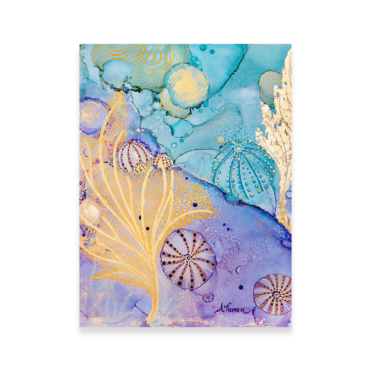 Sea Urchin Hideaway Wall Art