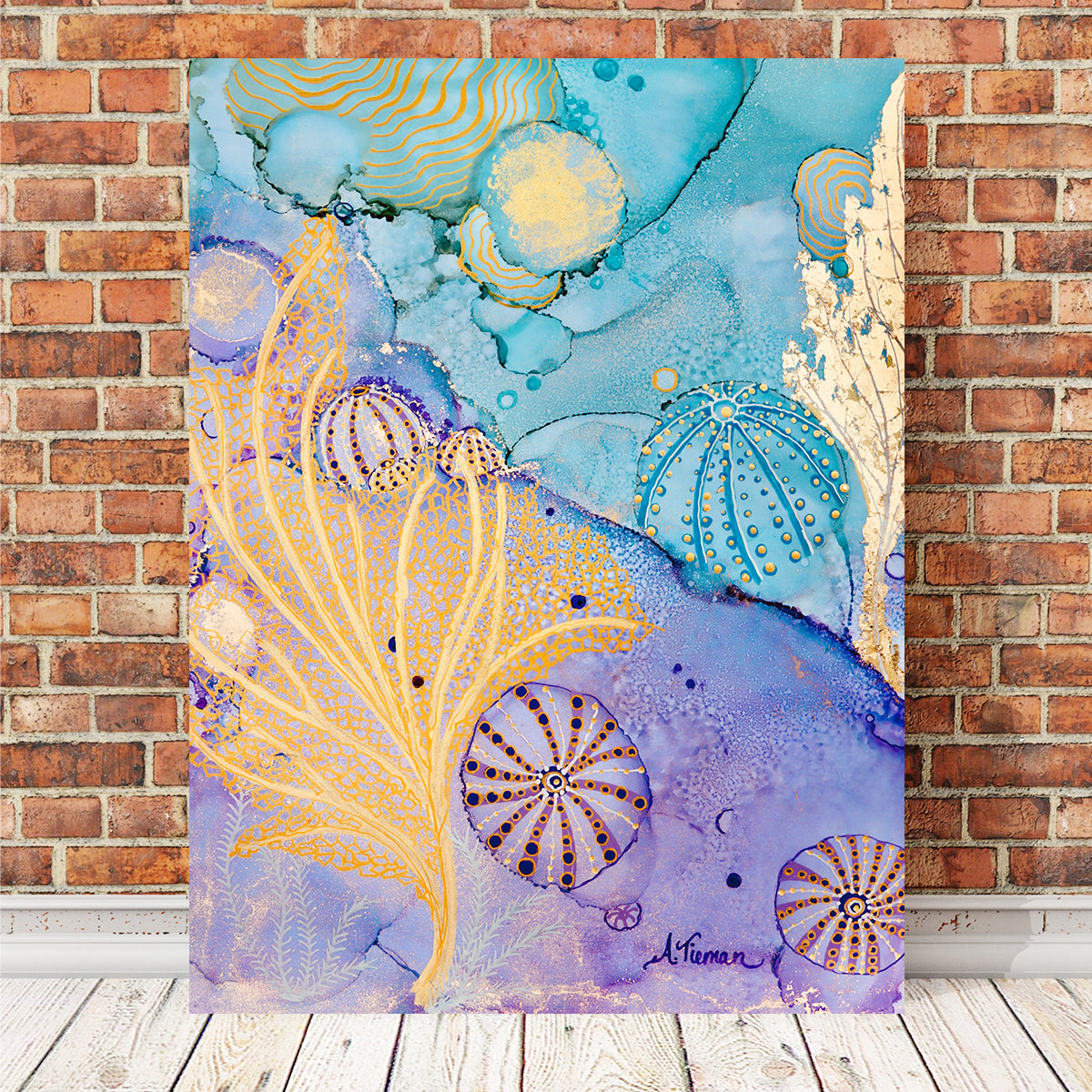 Sea Urchin Hideaway Wall Art