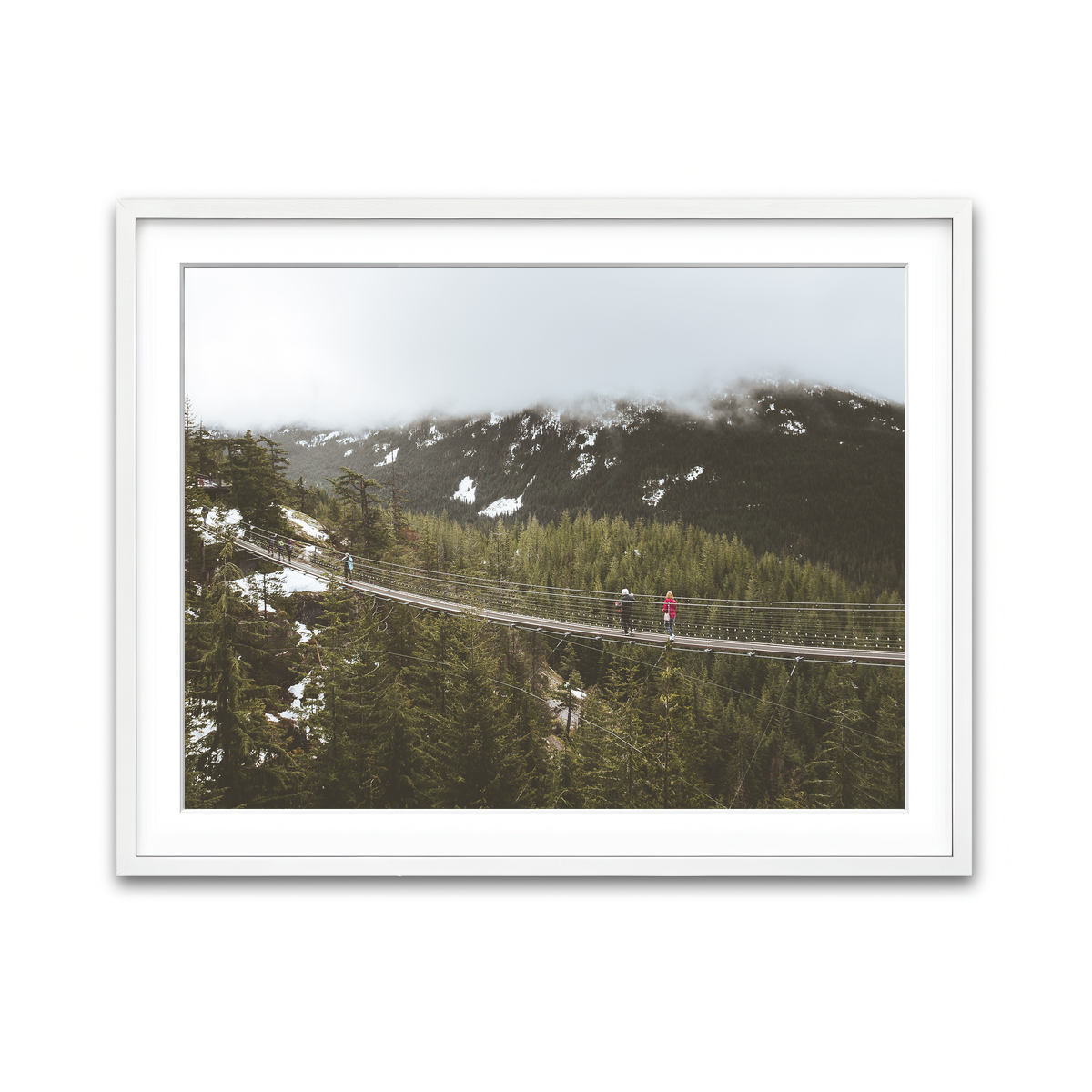 Framed Print 4x3 White