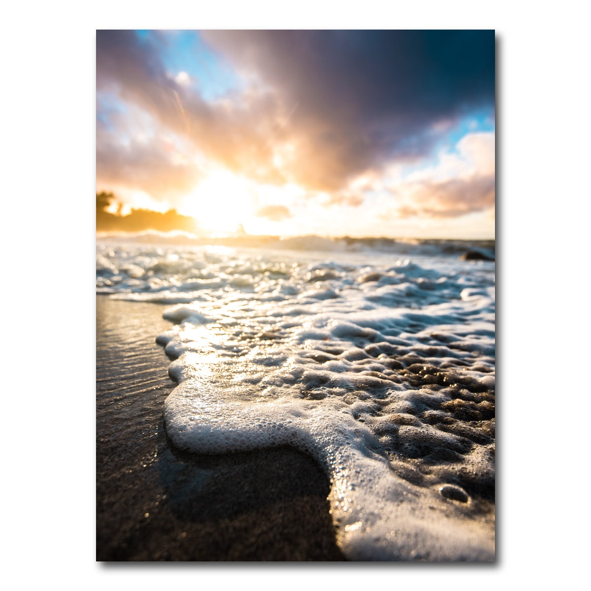 AUTO-MOCKUP WHITE | Seafoam Sunrise | 1 Piece | Gallery Wrap Canvas | group=3x4