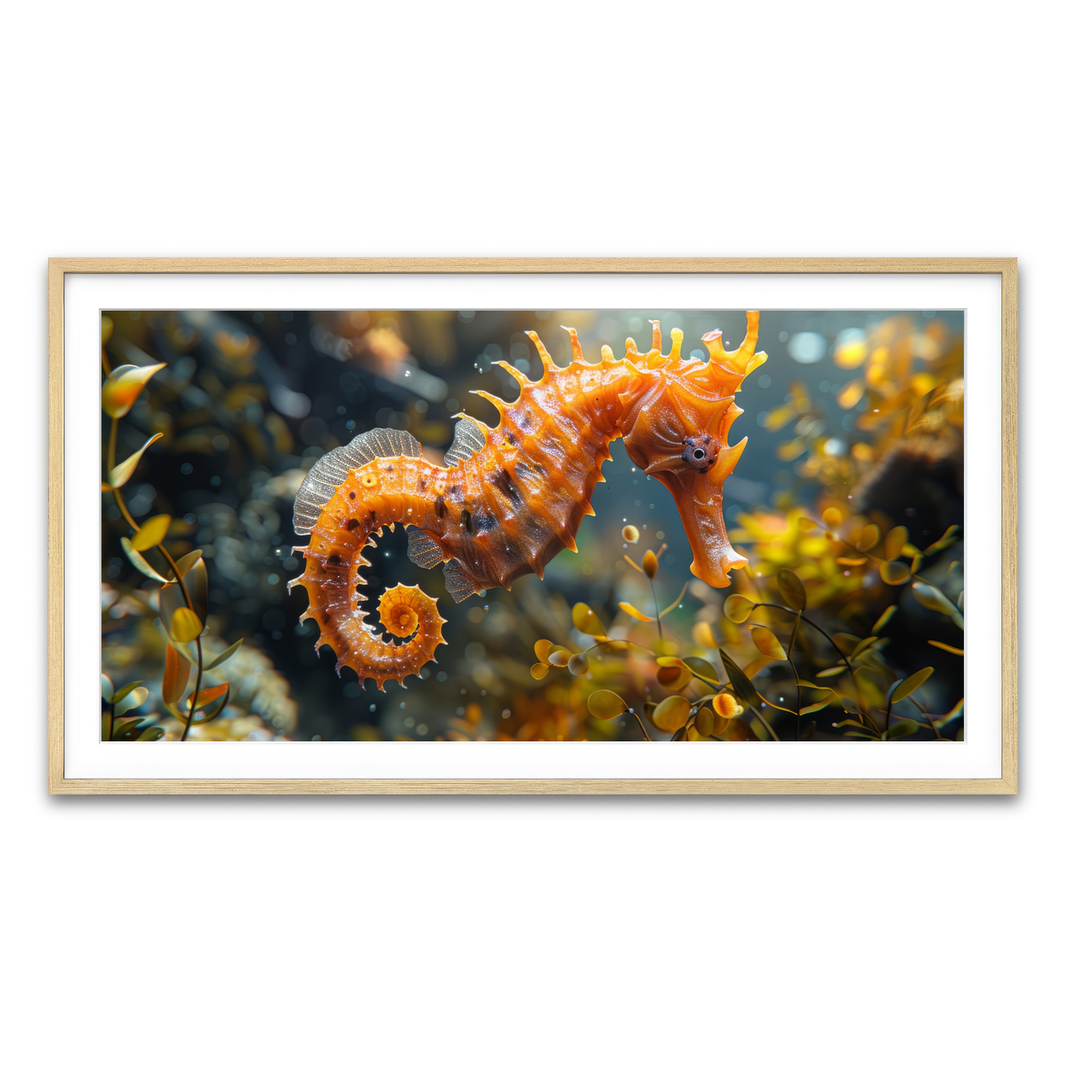 Framed Print 2x1 Natural