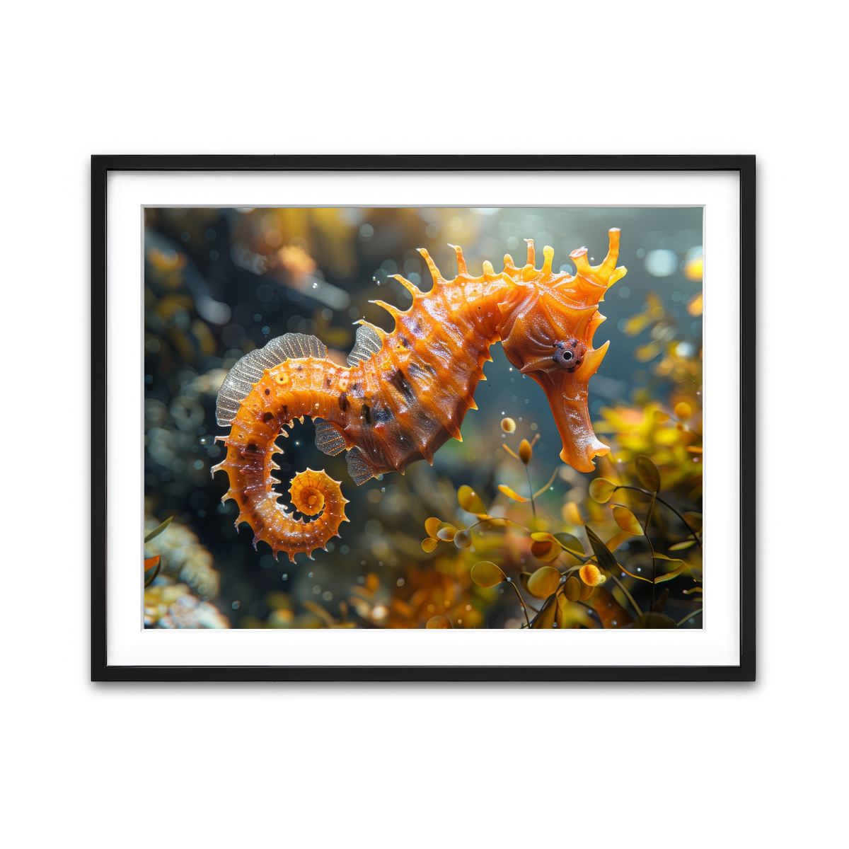 Framed Print 4x3 Black