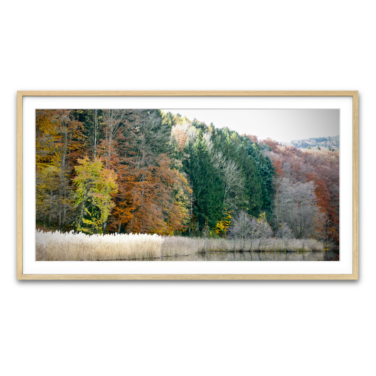 Framed Print 2x1 Natural