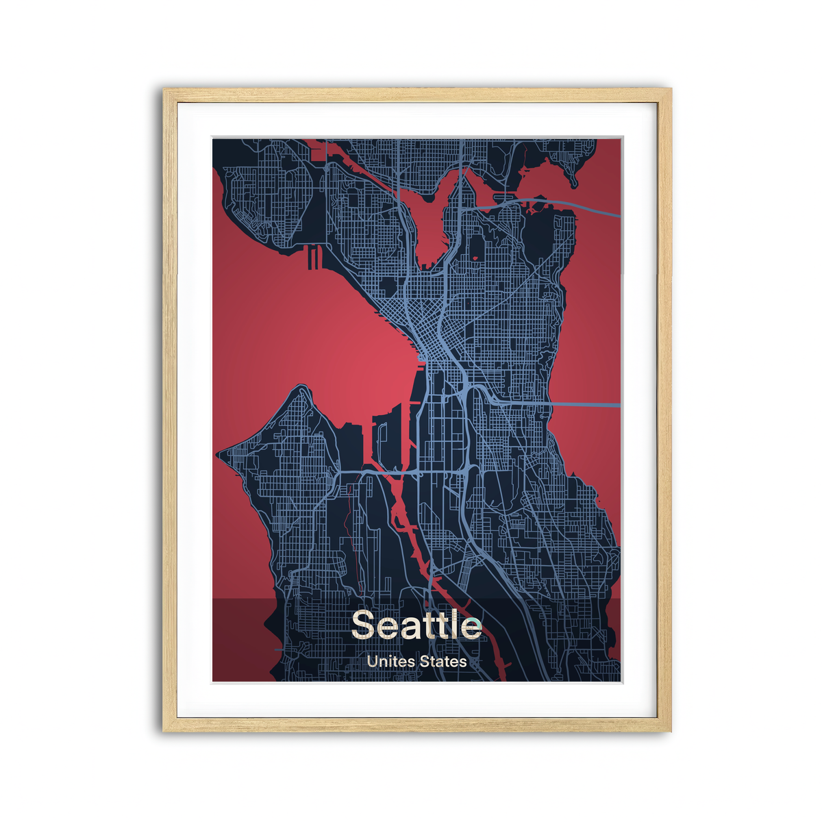 Framed Print 3x4 Natural