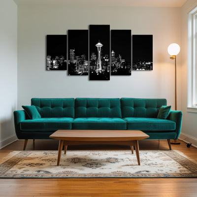 AUTO-MOCKUP ROOM | Seattle skyline