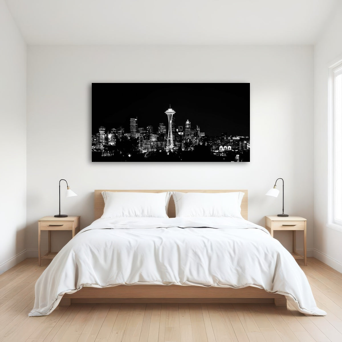 AUTO-MOCKUP ROOM | Seattle skyline