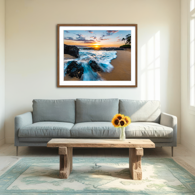 AUTO-MOCKUP ROOM | Secret Beach Wall Art