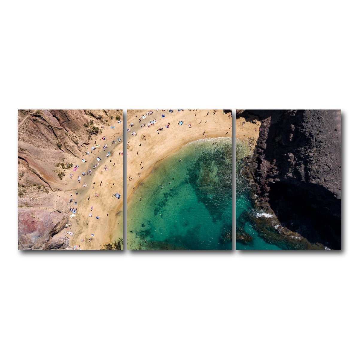 AUTO-MOCKUP WHITE | Secret Cove | 3 Piece | Gallery Wrap Canvas | group=18x24