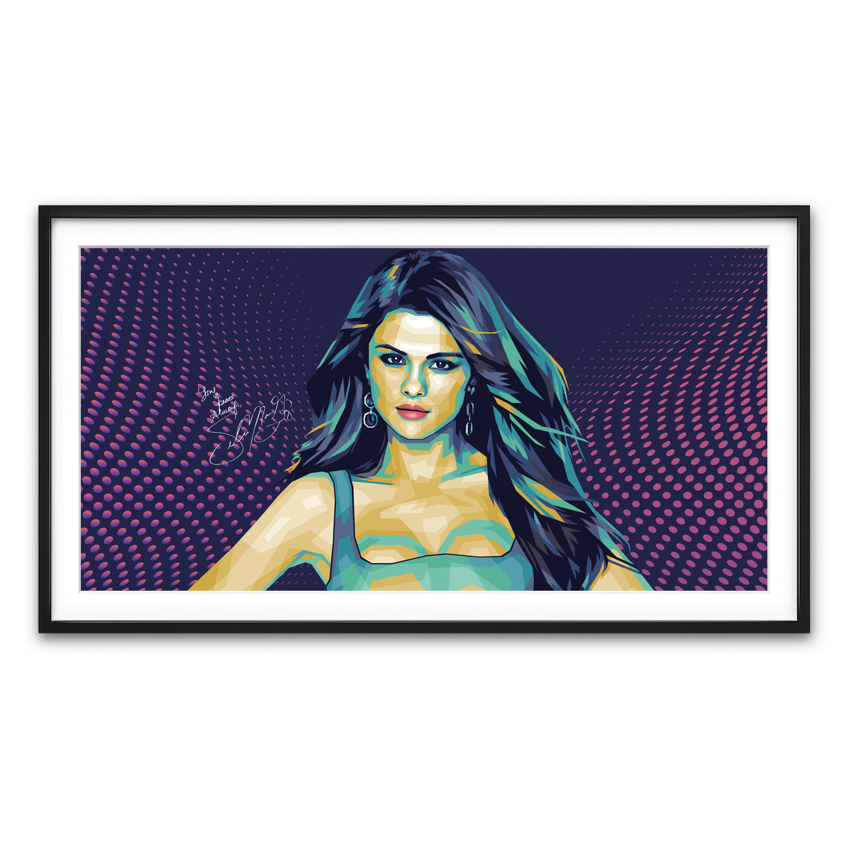 Framed Print 2x1 Black