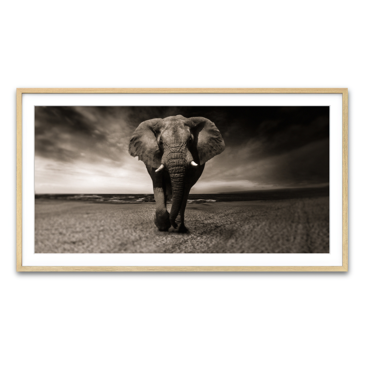 Framed Print 2x1 Natural