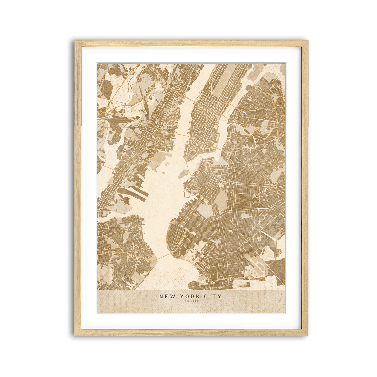 Framed Print 3x4 Natural