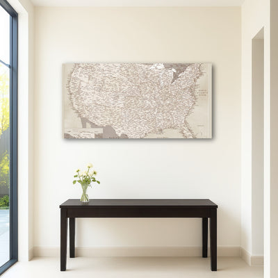 AUTO-MOCKUP ROOM | Sepia US Map