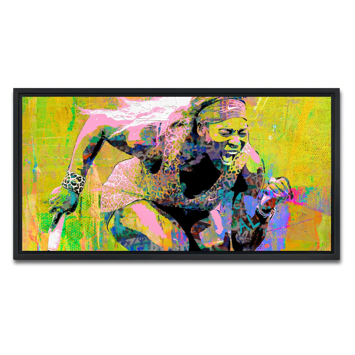 AUTO-MOCKUP WHITE | Serena | 1 Piece | Black Framed Canvas | group=2x1