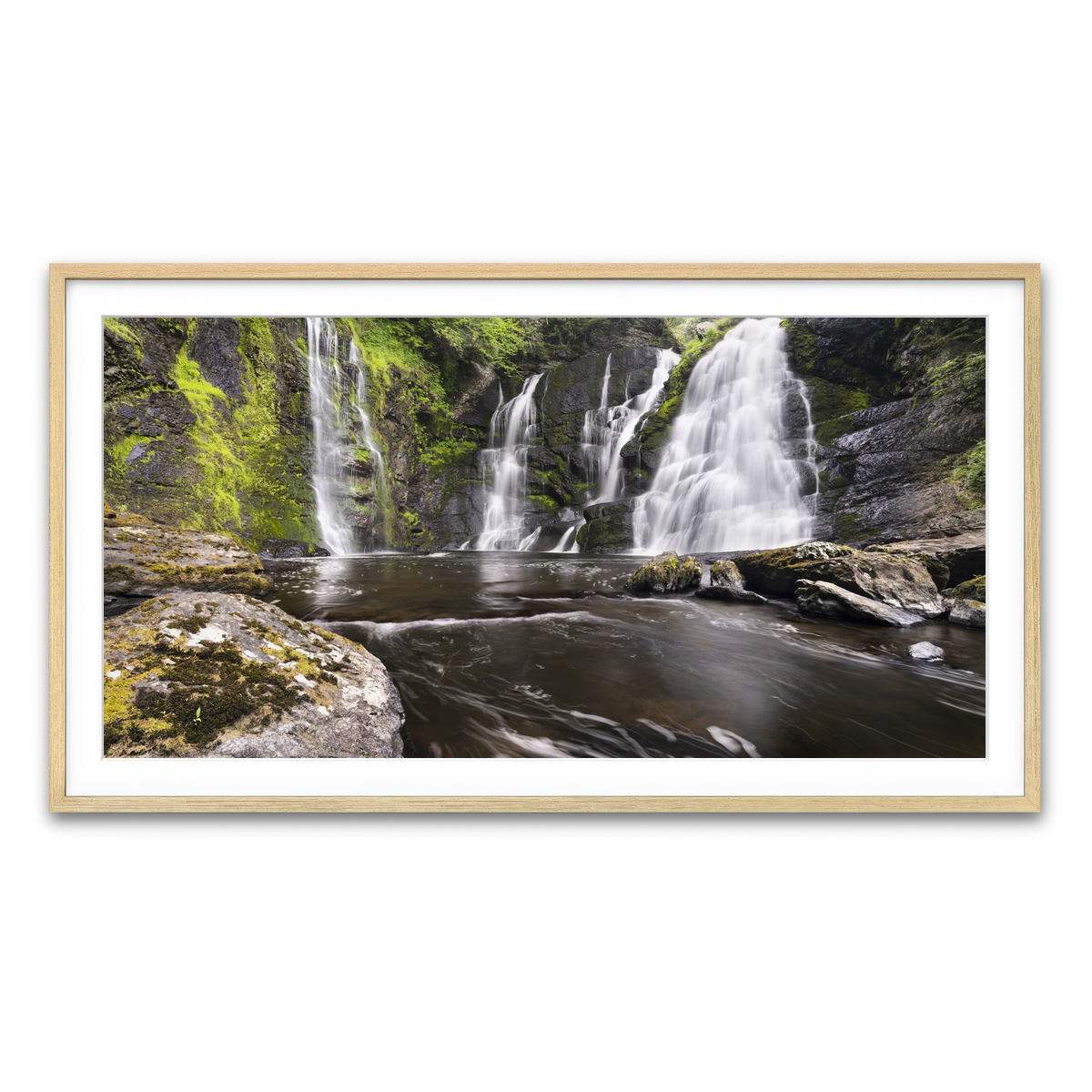 Framed Print 2x1 Natural
