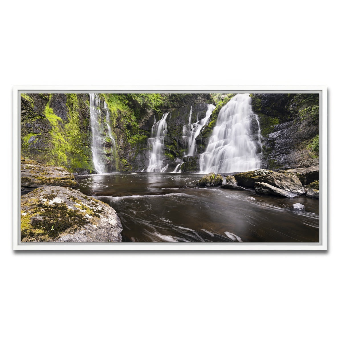 AUTO-MOCKUP WHITE | Serenity | 1 Piece | White Framed Canvas | group=2x1