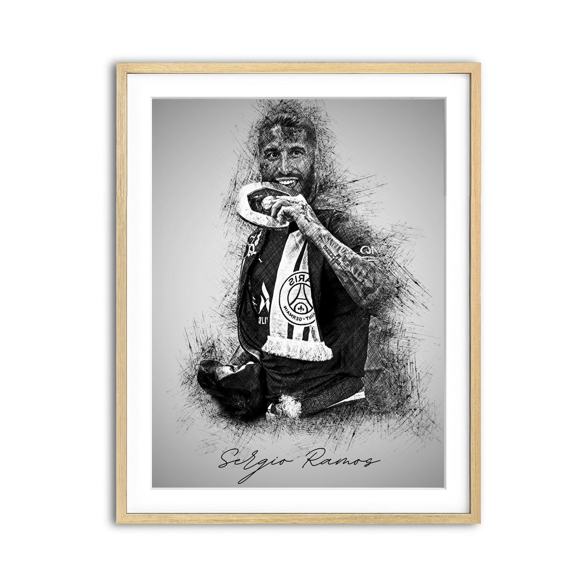 Framed Print 3x4 Natural