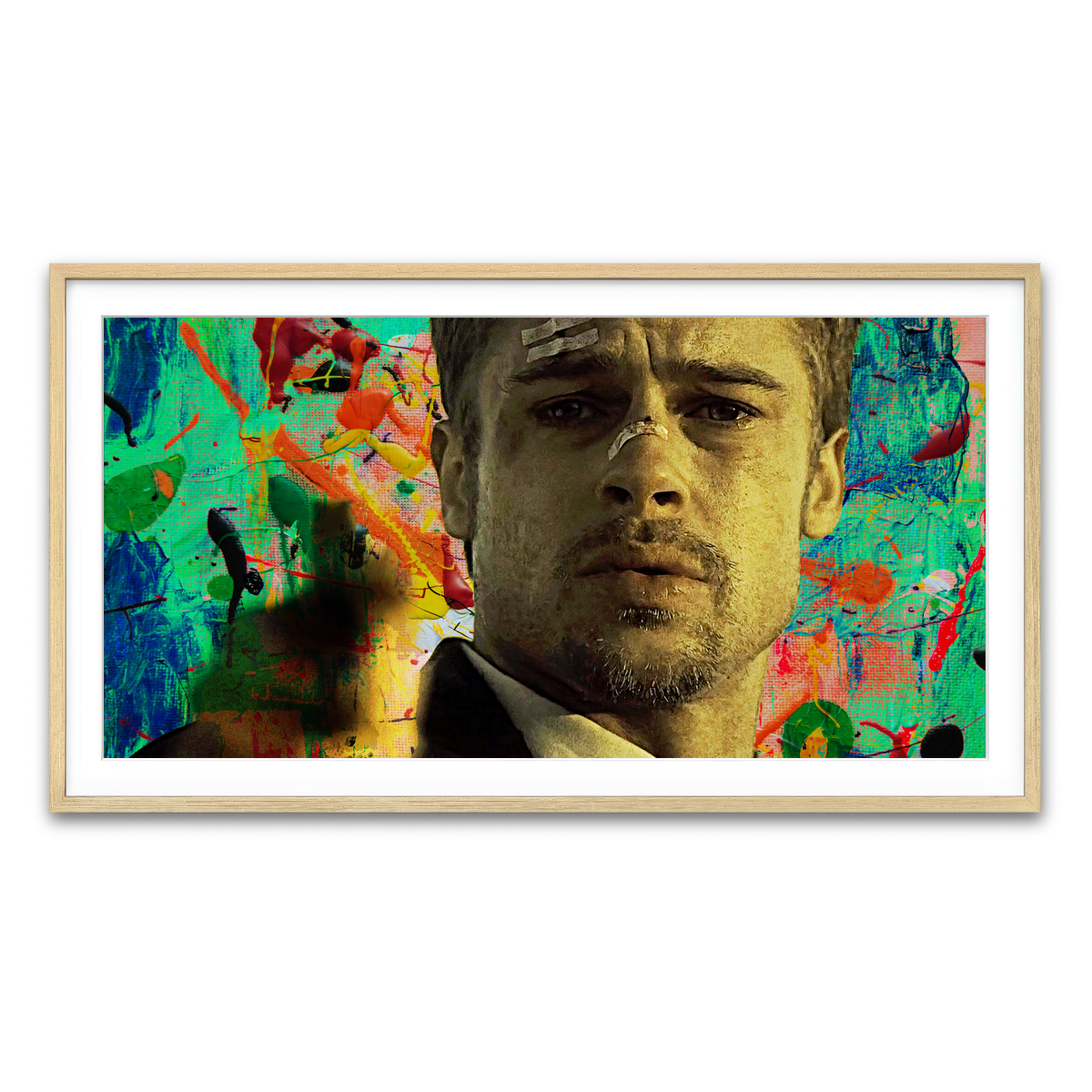 Framed Print 2x1 Natural