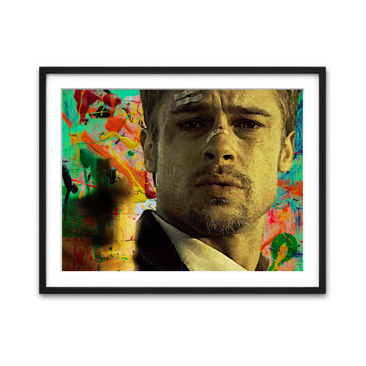 Framed Print 4x3 Black