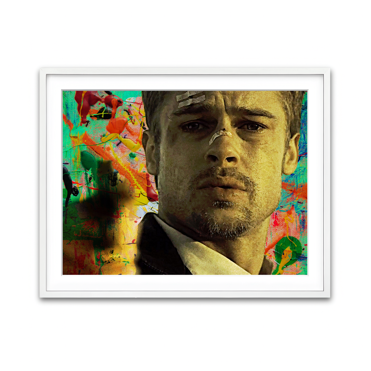 Framed Print 4x3 White