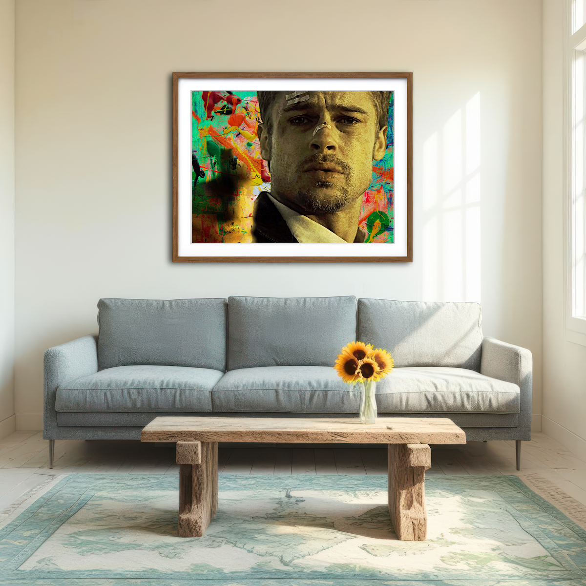 AUTO-MOCKUP ROOM | Seven - Mills Wall Art