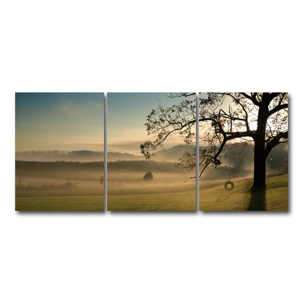 AUTO-MOCKUP WHITE | Seven Islands Wildlife Refuge | 3 Piece | Gallery Wrap Canvas | group=18x24