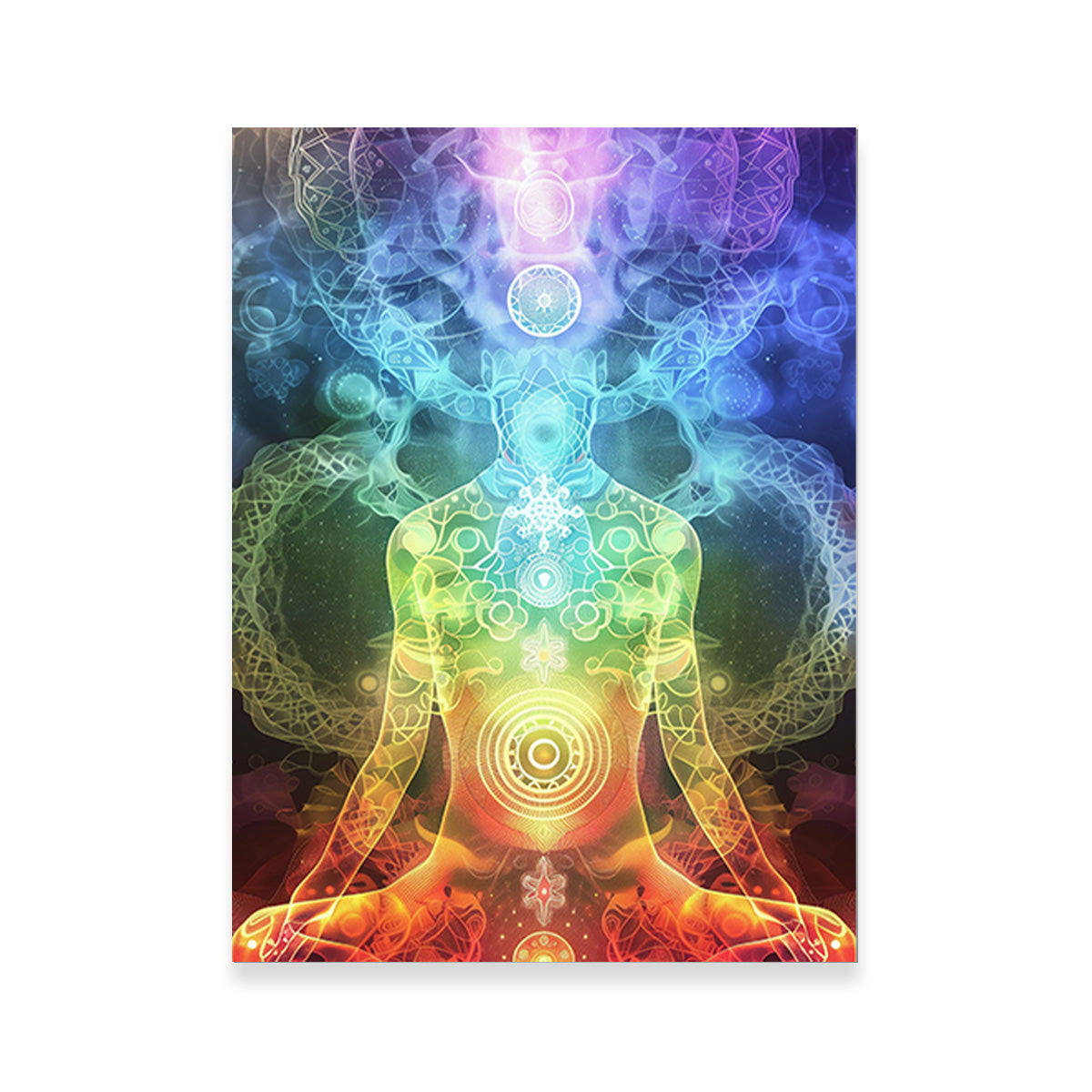 Seven Chakras Concept Wall Art