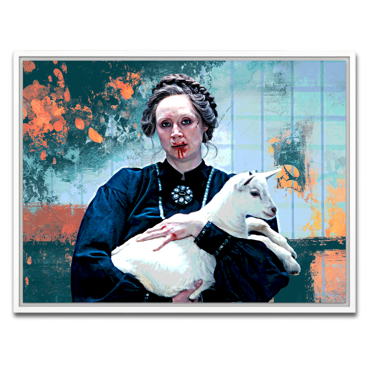Severance Lorne & Her Goat Wall Art