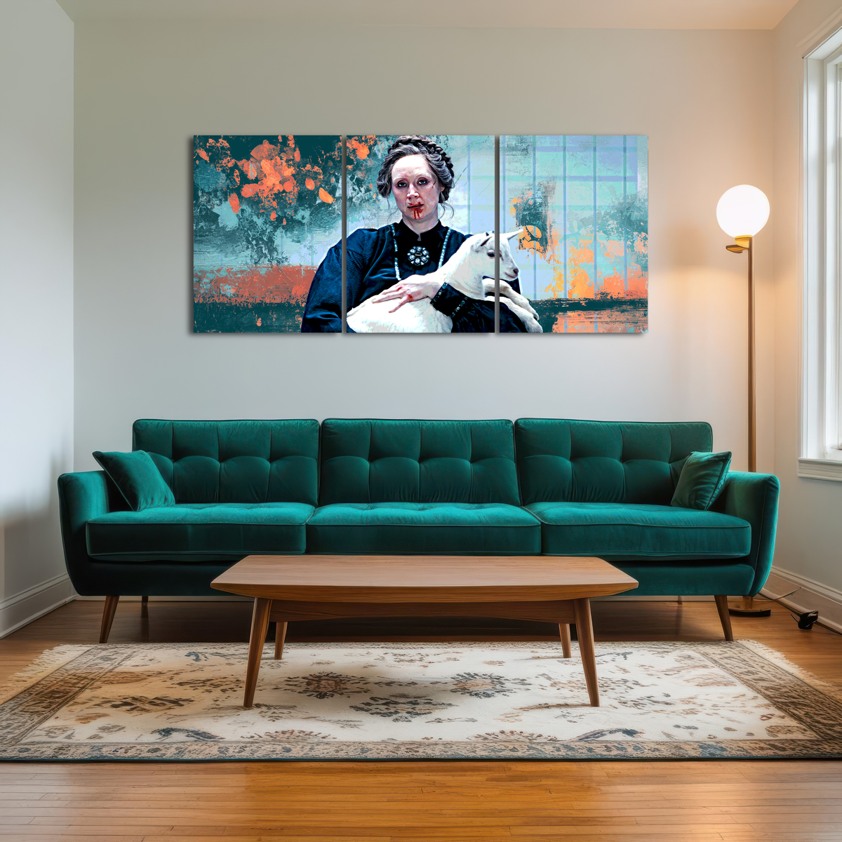 Severance Lorne & Her Goat Wall Art